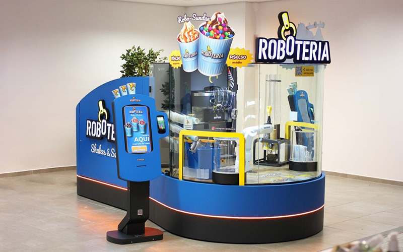 Franquia de sorveteria - Roboteria