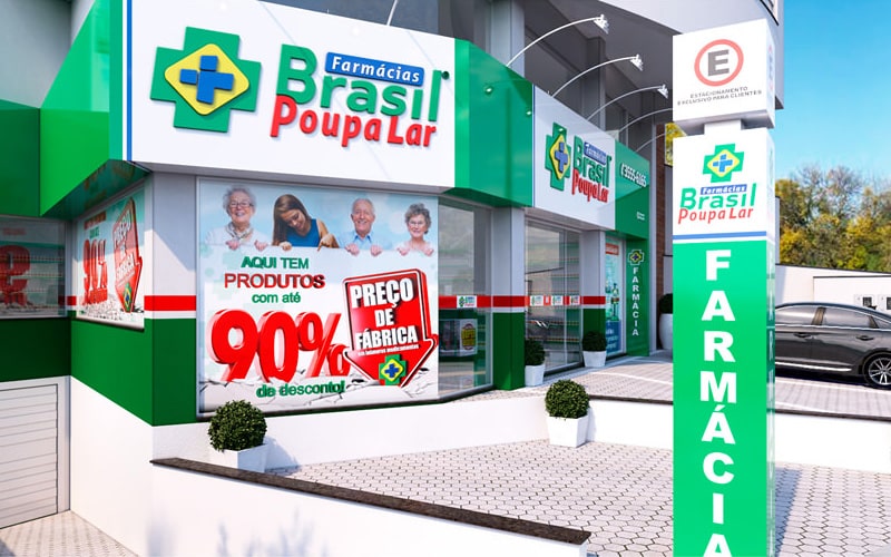 Franquia de farmácia - Brasil PoupaLar